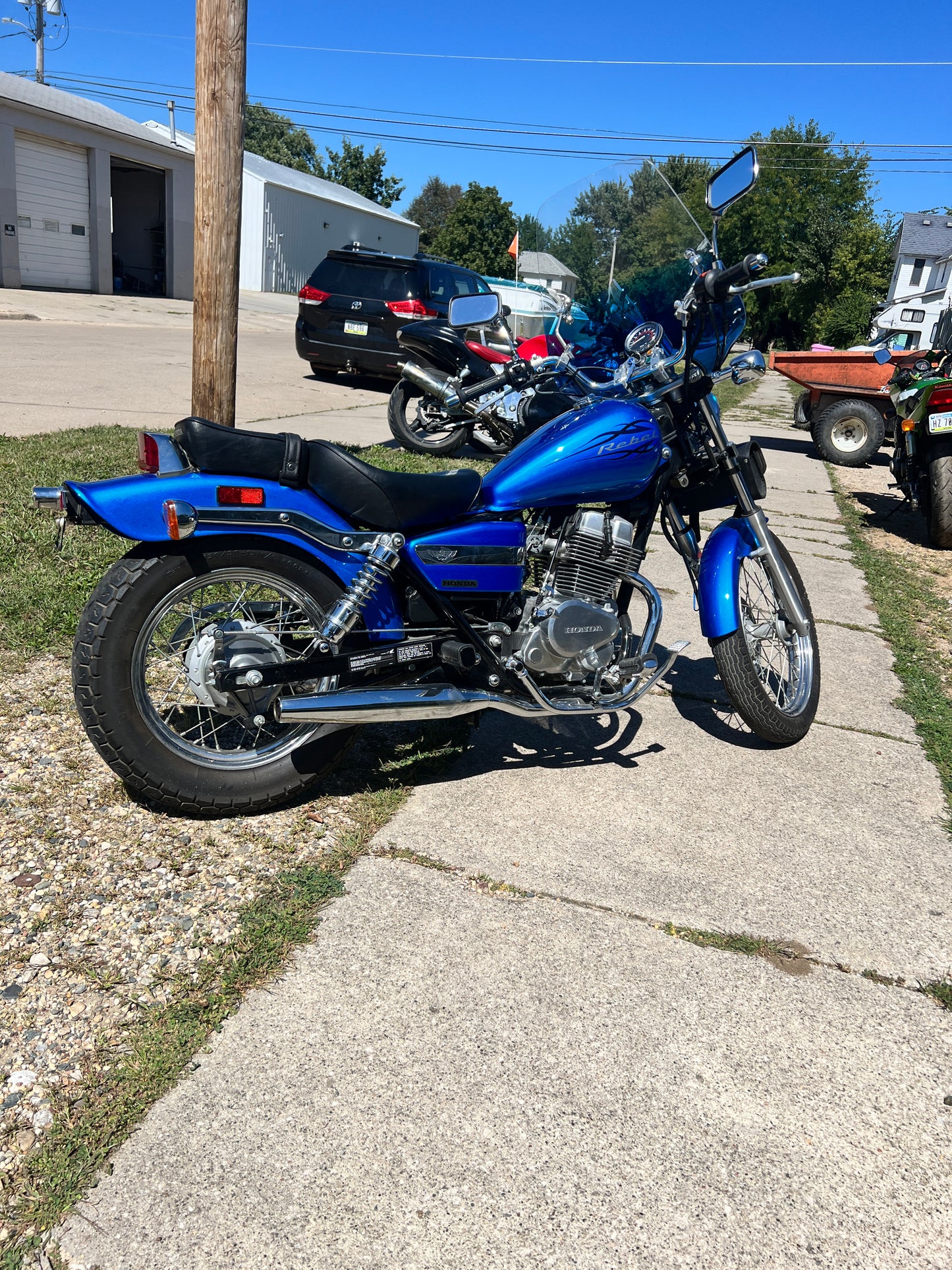 2009 Honda Rebel 250cc *Like New*